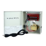 24VAC 2.5Amps 9 PTC OUTPUT CCTV DISTRIBUTED POWER SUPPLY