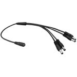 Power Splitter DC 1 Female to4 Male Adapter Cable for CCTV Security system