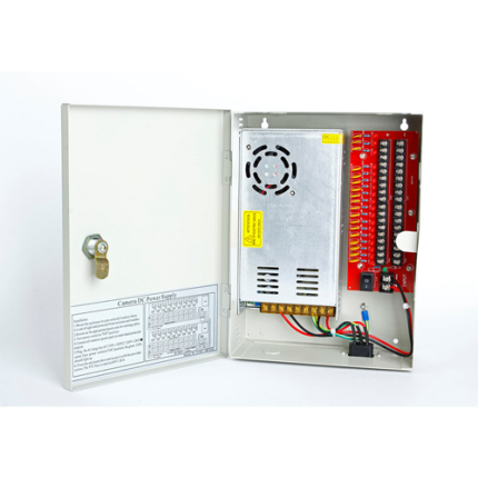 12VDC 30Amps 18 PTC OUTPUT CCTV DISTRIBUTED POWER SUPPLY