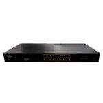 16-Port Gigabit Digital Display PoE Switch