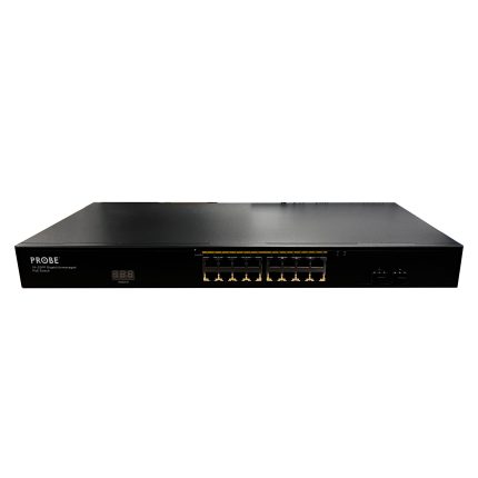 16-Port Gigabit Digital Display PoE Switch