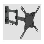 W-LB5S-V2 13"-42" Economy Steel Full-motion TV Wall Mount