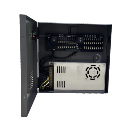 12V DC 20Amps 18-Channel UL-Listed Power Supply