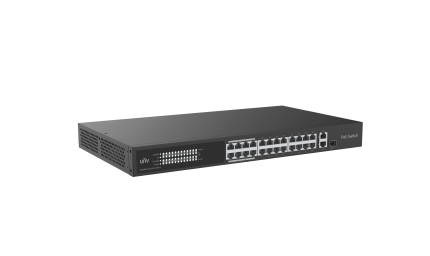 UNV Ethernet 24 Port 370W Cloud Managed Ethernet PoE Switch