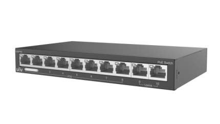 UNV Ethernet 8 Port 88W PoE Switch