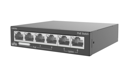 UNV Ethernet 4 Port 60W PoE Switch