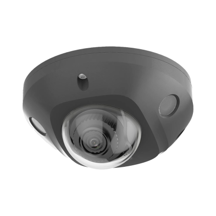 4 MP AcuSense Fixed mini Dome Network Camera (Dark Grey)