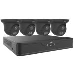 EK-S31P4DLT44T1-BK UNV 4+1 DL Kit 1TB HDD - Black Camera