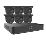 EK-S31P8DLT46T2-BK UNV 6+1 DL Kit 2TB HDD - Black Camera