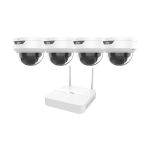 KIT/NVR301-04LS3-W/4*IPC322LB-AF28WK-G 1 Hard Disk 4-Channel NVR Kit(WiFi,Including 4 PCS Dome Camera)