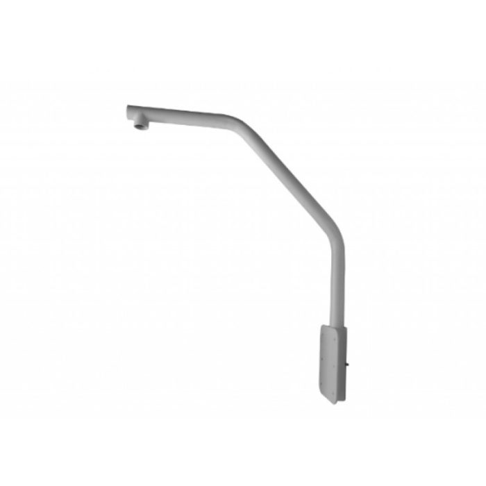 1660zj.jpg 1660ZJ Aluminum Alloy & Steel Speed Dome Parapet Wall Mount