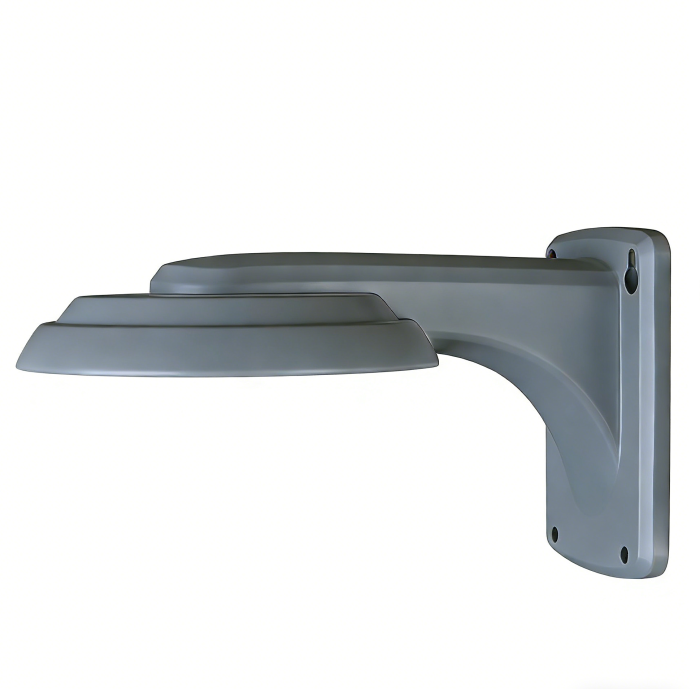 B7 Wall Mount for Big dome camera base for cable management size 4.75 inch - Grey