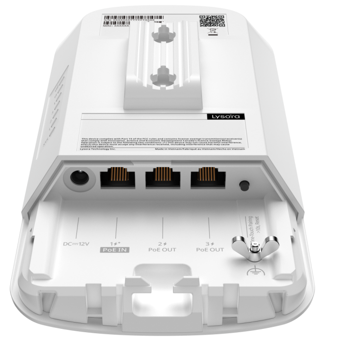 CPE3-P 5 GHz CPE with 13 dBi Built-in Antenna back2