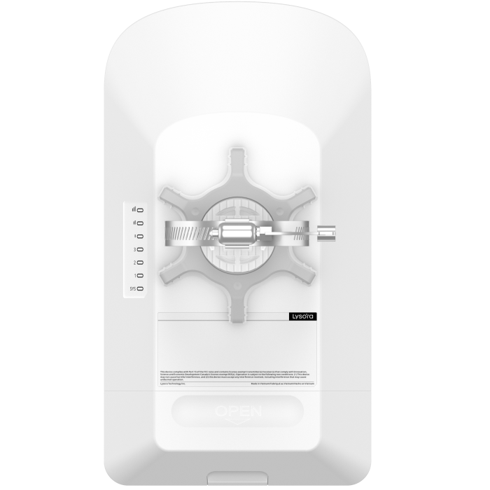 CPE5 5 GHz CPE with 16 dBi Built-in Antenna back1