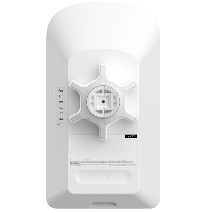 CPE5 5 GHz CPE with 16 dBi Built-in Antenna back