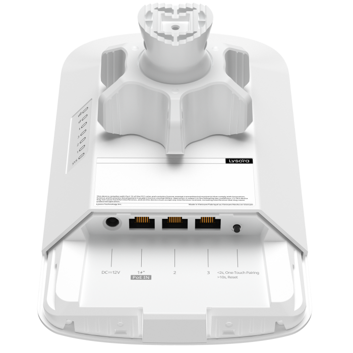 CPE5 5 GHz CPE with 16 dBi Built-in Antenna back2
