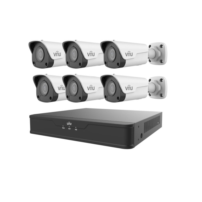 EK-S31P8B46T2-V3 EK-S31P8B46T2-V3 6x EC-B4F28M-V3 + 1x NVR301-08S3-P8 + 2TB HDD(Without 18M Network cables)