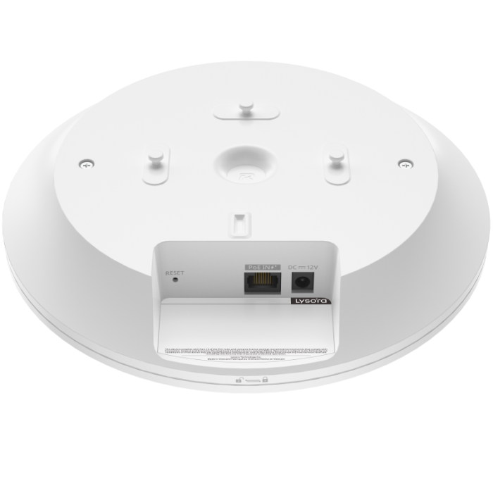 L6 Wi-Fi 6 AX3000 Dual-Band Ceiling Mount Access Point back2