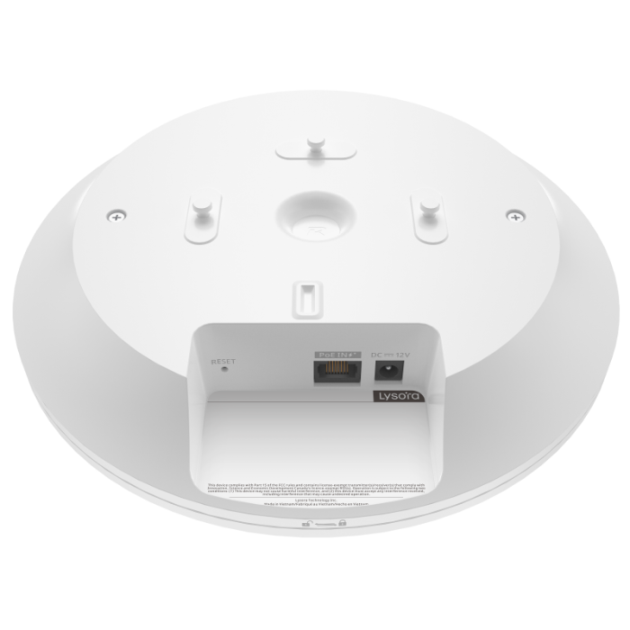 L6 Wi-Fi 6 AX3000 Dual-Band Ceiling Mount Access Point back-angle3