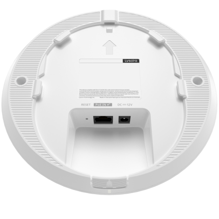 L6Lite Wi-Fi 6 AX1800 Dual-Band Ceiling Mount Access Point back2
