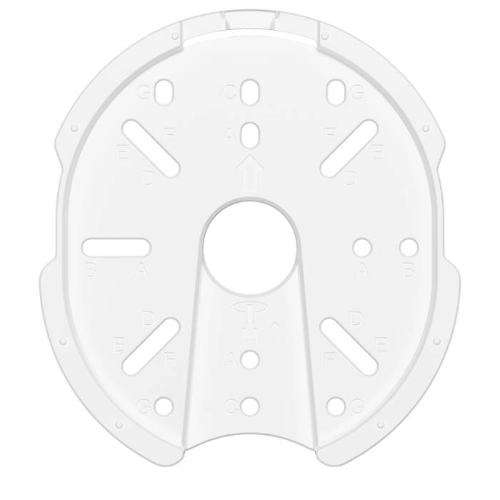 L6Lite Wi-Fi 6 AX1800 Dual-Band Ceiling Mount Access Point back-angle6