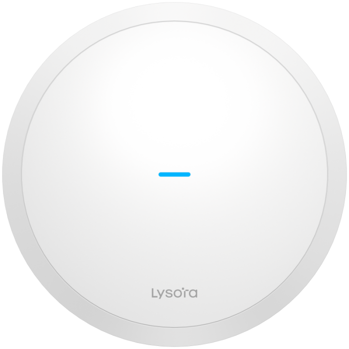 L6Lite Wi-Fi 6 AX1800 Dual-Band Ceiling Mount Access Point Front-angle