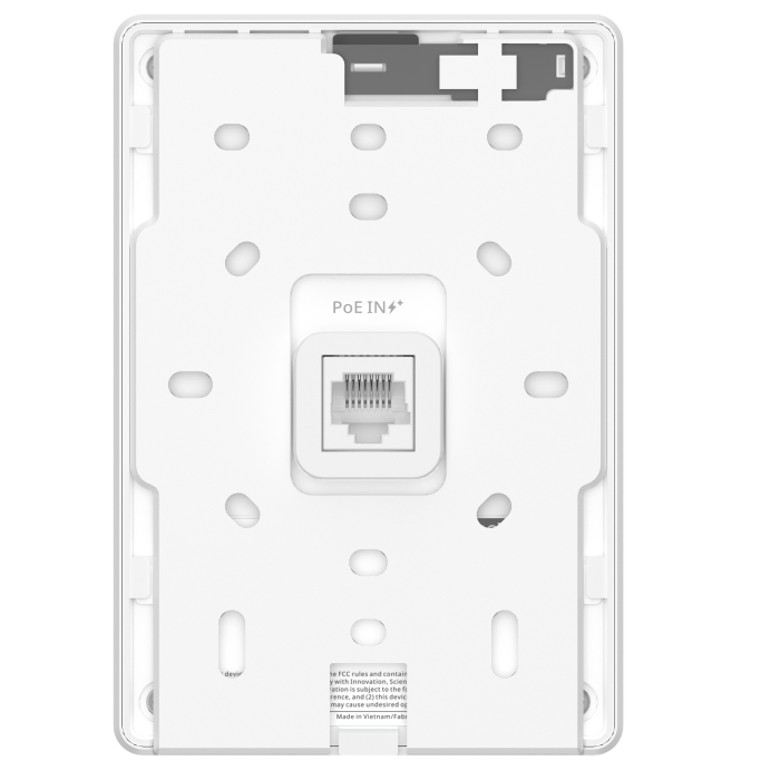 L7-W Wi-Fi 7 BE3600 Dual-Band Wall-Plate Access Point back1