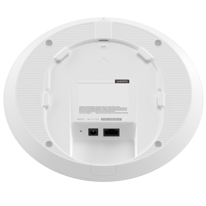 L7Lite Wi-Fi 7 BE3600 Dual-Band Ceiling Mount Access Point back2