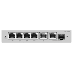 LCS-4GS-P 4-Port Cloud Managed PoE Switch with 54 W PoE Budget Front-angle