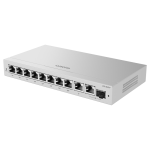 LCS-8GS-P 8-Port Cloud Managed PoE Switch with 120 W PoE Budget Angle1