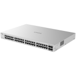 LS2-48GT4SFP-P 48-Port Layer 2 Managed PoE Switch with 370 W PoE Budget Angle1