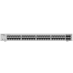 LS2-48GT4SFP-P 48-Port Layer 2 Managed PoE Switch with 370 W PoE Budget Front-angle