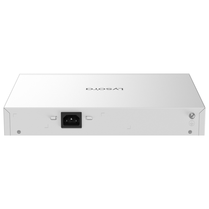 LS2P-8MG2XS-P 8-Port Layer 2 Managed PoE Switch with 125 W PoE Budget back1