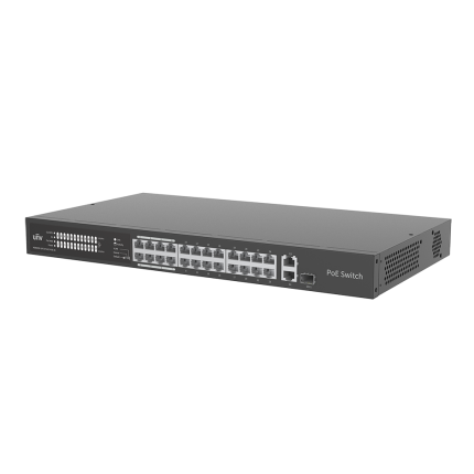 NSW2020-24T1GT1GC-POE-IN UNV Ethernet 24 Port 370W PoE Switch
