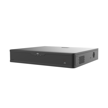 NVR304-32B-P16-IQ 4 HDDs 32-ch 16 PoE 1.5U Network Video Recorder