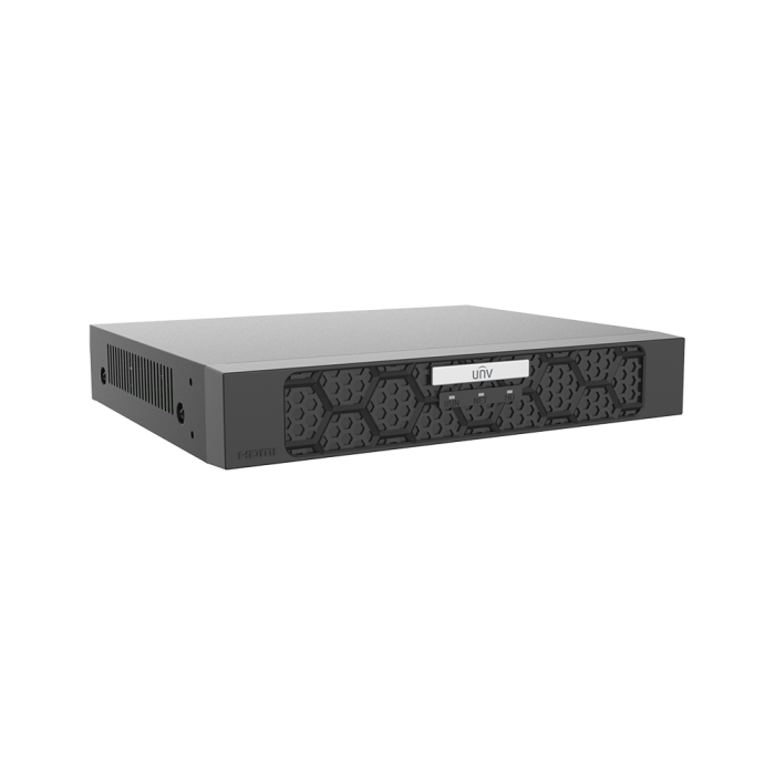 NVR501-04B-P4-angle2 NVR501-04B-P4 1 HDD 4-ch 4 PoE 1U Network Video Recorder