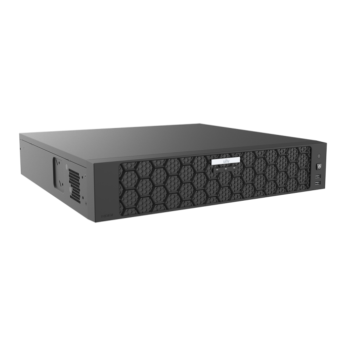 NVR504-32E-IQ-angle2 NVR504-32E-IQ 4 HDDs 32-ch 2U Network Video Recorder