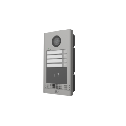 OEU-202S-HMK4 4-Button Metal Villa Video Door Station with IC Card Access