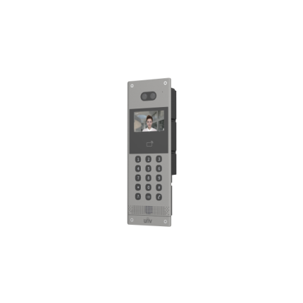OEU-301E-HMKA Metal Apartment Door Station with IC Card Reader and 2MP Camera