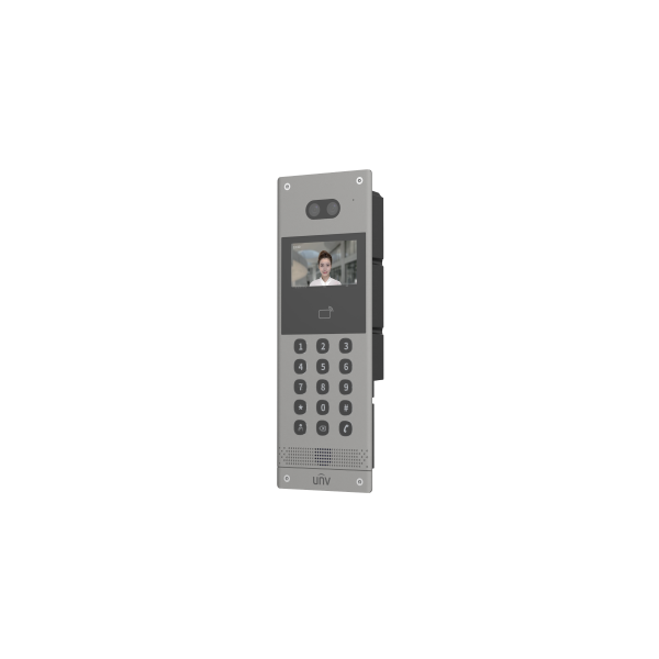OEU-301E-HMKA OEU-301E-HMKA Metal Apartment Door Station with IC Card Reader and 2MP Camera