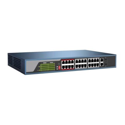 POE-SW24P-2G-440 24-ports 100Mbps Unmanaged PoE Switch