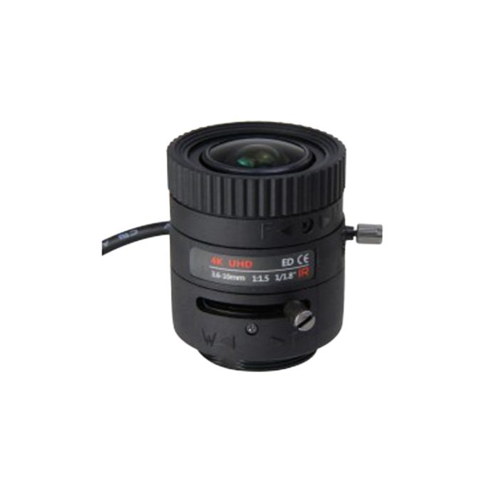 PV-E4K03610DIR-PS 1/1.8" 4K 3.6-10mm Auto Iris Day/Night CS-Mount