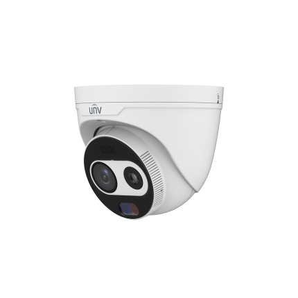 TIC3612SA-F7-4F6AC-I1 Thermal & Optical Dual-spectrum Turret Network Camera