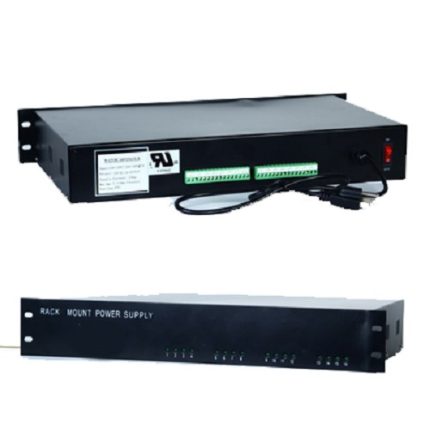 W-12VDC-16P13A-RM 12VDC, 16 OutPut Regulated 13AMP PTC
