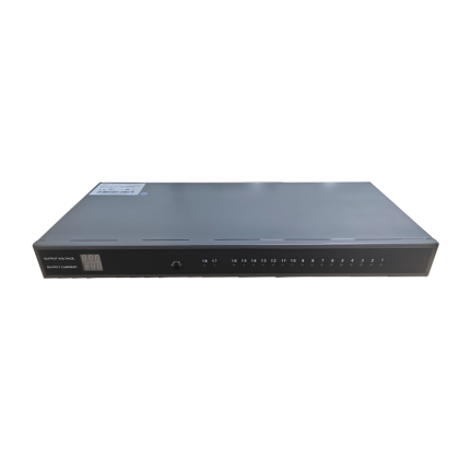 W-12VDC-16P20A-RM UL 12V DC 20Amps 16-Channel UL-Listed Power Supply