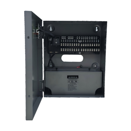 W-12VDC-18P10A UL 12V DC 10Amps 18-Channel UL-Listed Power Supply