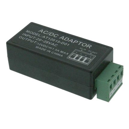 W-24T1812 24VAC to 12VDC Power Converter 18W