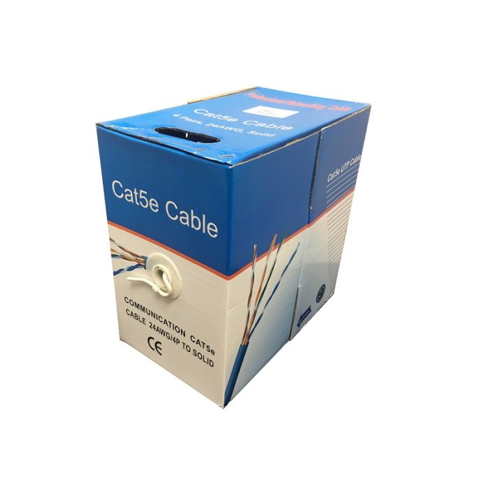 W-Cat5e-CCA-1000.jpg W-Cat5e/CCA-1000 1000ft Cat5e CCA UTP Cable-24AWG