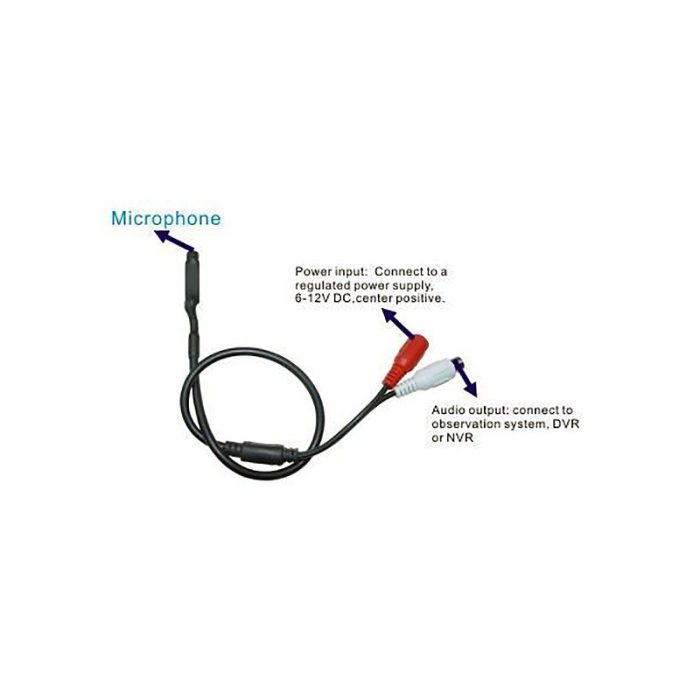 W-MP100.jpg W-MP100 12V DC Powered Microphone 100–5500Hz