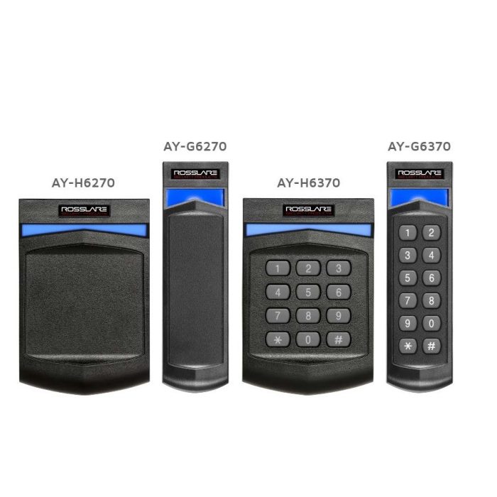ay-h6370bp00.jpg AY-H6370B+P00 O2S MIFARE PLUS X/S SMARTCARD READER AND 3X4 MATRIX KEYPAD W/18″ PIGTAIL
